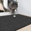 Unyqoos® Stijlvolle Antislip Deurmat voor Binnen en Buiten - Donkergrijs, 44 x 75 cm, Wasbaar en Dun Ontwerp