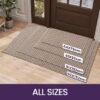 Unyqoos® Absorberende Antislip Deurmat voor Binnen en Buiten met Wasbare Eigenschappen