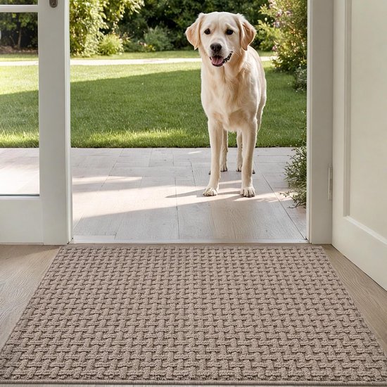 Unyqoos® Absorberende Antislip Deurmat voor Binnen en Buiten met Wasbare Eigenschappen