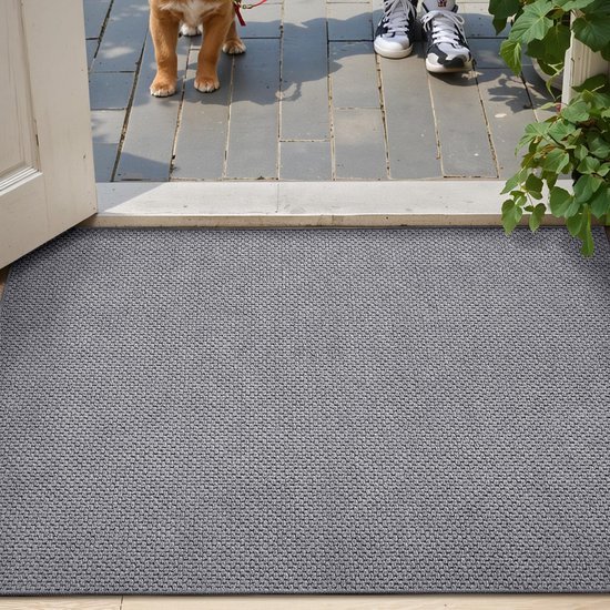 Unyqoos ® Superieure Antislip Vuilvangmat voor Binnengebruik - Wasbaar, Absorberend en Waterbestendig - 44 x 76 cm