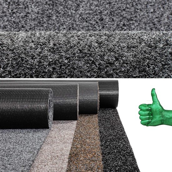 Unyqoos® Robuuste en Wasbare Deurmat voor Vuilopvang en Vochtabsorptie in Diverse Ruimtes