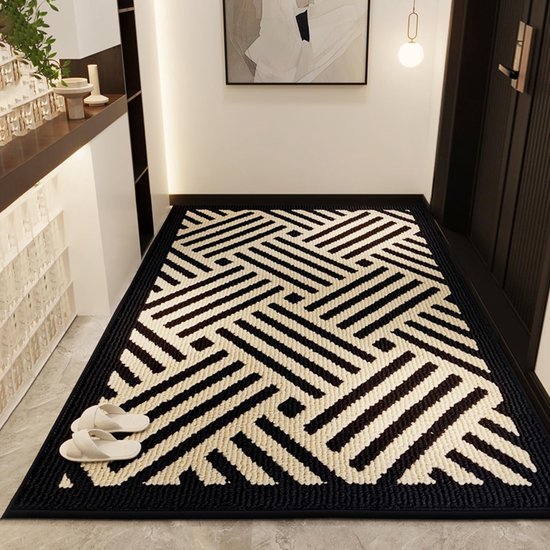 Unyqoos ® Hoogwaardige Antislip Deurmat Voor Binnen En Buiten, 60 x 90 cm, Wasbaar En Waterbestendig Ontwerp