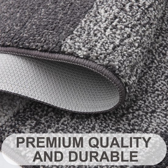 Unyqoos ® Absorberende en Antislip Binnenmat voor Voordeur en Ingang - 43 x 76 cm, Grijs