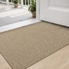 Unyqoos® Absorberende Antislip Deurmat voor Binnen en Buiten Gebruik, 44 x 75 cm, Beige