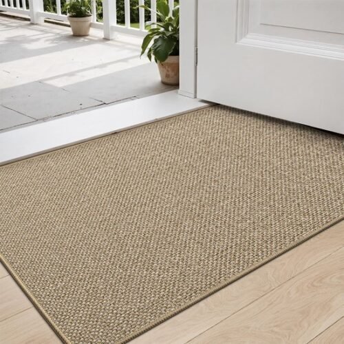 Unyqoos® Absorberende Antislip Deurmat voor Binnen en Buiten Gebruik, 44 x 75 cm, Beige