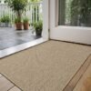 Unyqoos® Absorberende Antislip Deurmat voor Binnen en Buiten Gebruik, 44 x 75 cm, Beige