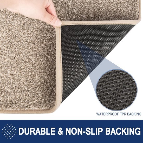 Unyqoos ® Ideale Antislip Vuilvangmat voor Binnengebruik met Waterabsorptie en Gemakkelijk Onderhoud