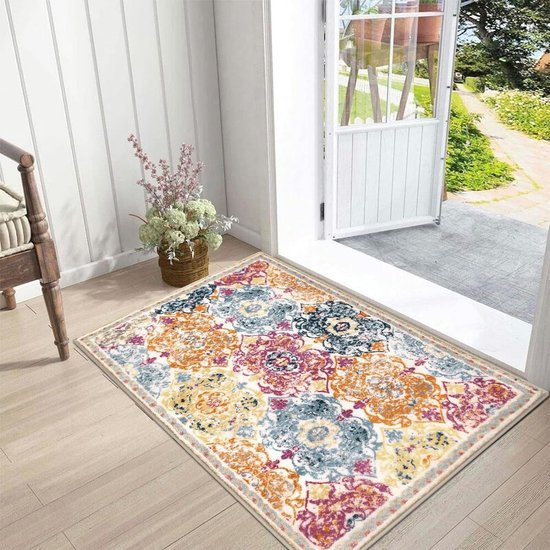 Unyqoos ® Stijlvolle Antislip Deurmat voor Binnen en Buiten, 60 x 90 cm, Comfortabele en Wasbare Vuilvanger