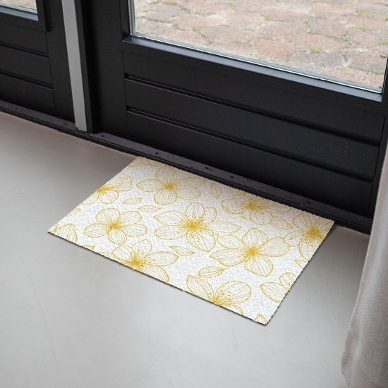 550x550-30692.jpg Unyqoos® Stijlvolle en functionele deurmat met bloemenpatroon voor elke entree