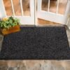 Unyqoos® Absorberende en wasbare deurmat voor binnen en buiten gebruik met antislip