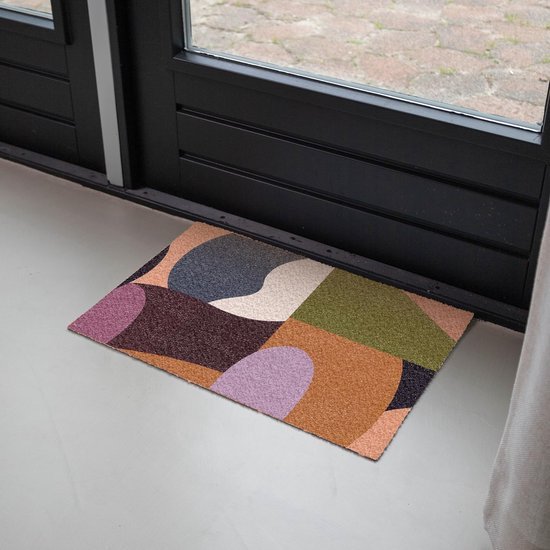 Unyqoos® Stijlvolle en Functionele Deurmat 40x60 cm voor Binnengebruik en Entree