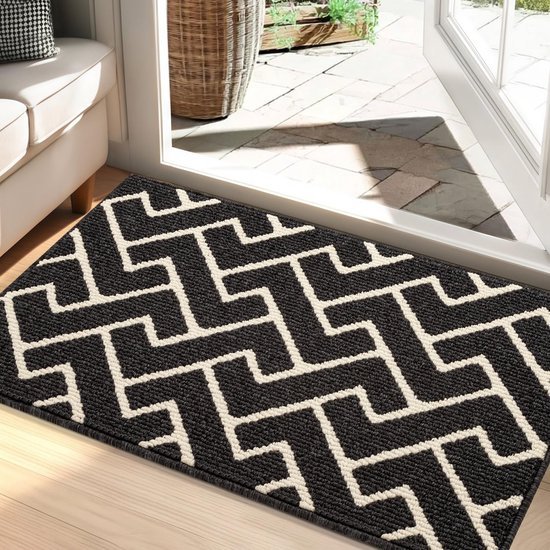 Unyqoos® en wasbare deurmat voor binnen en buiten met antislip