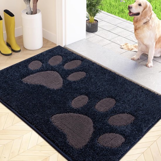 Unyqoos® Wasbare Absorberende Deurmat voor Binnengebruik, Antislip, Ideaal voor Entree en Natte Poten
