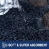 Unyqoos® Wasbare Absorberende Deurmat voor Binnengebruik, Antislip, Ideaal voor Entree en Natte Poten