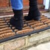 Unyqoos® en Antislip Deurmat voor Buiten van Kokosvezel en Rubber