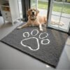 Unyqoos® Wasbare en antislip deurmat voor binnen met absorberende eigenschappen
