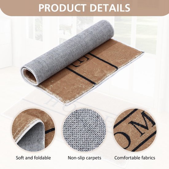 550x550-30942.jpg Unyqoos® Wasbare antislip deurmat 40 x 60 cm voor binnen en buitengebruik
