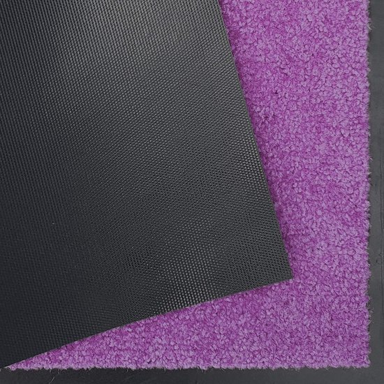 550x550-30973.jpg Unyqoos® Weerbestendige paarse deurmat met antislip en wasbare eigenschappen voor binnen en buiten