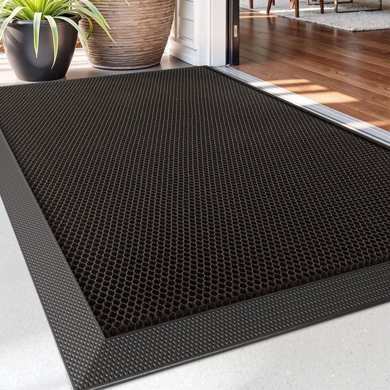 550x550-30993.jpg Unyqoos® Weerbestendige en antislip deurmat voor buiten met vuilopvangsysteem 43x76 cm