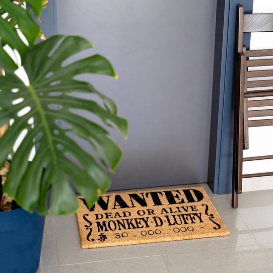 Unyqoos® deurmat met kokosvezels en antislip onderzijde voor thuisgebruik