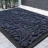 Unyqoos® Wasbare antislip deurmat voor binnen en buiten met vuilvangfunctie
