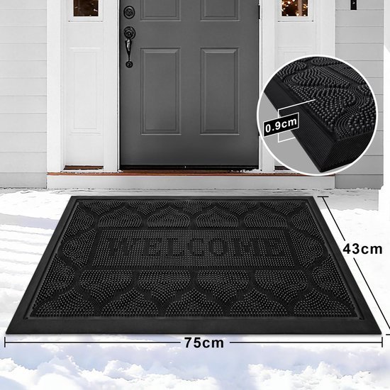 550x550-31095.jpg Unyqoos® rubberen deurmat voor binnen en buiten met antislip en vuilafstotende eigenschappen