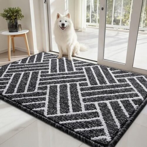 Unyqoos® Wasbare antislip deurmat met hoog absorptievermogen voor binnengebruik