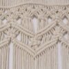 Unyqoos ® Elegant Handgeweven Macramé Draadgordijn voor Unieke Wand- en Deurdecoratie in Boho Stijl