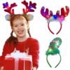 550x550-31312.jpg Unyqoos® Set van drie feestelijke kersthoofdbanden met elandgewei voor volwassenen en kinderen