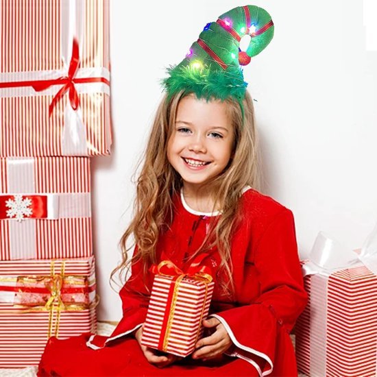 550x550-31314.jpg Unyqoos® Set van drie feestelijke kersthoofdbanden met elandgewei voor volwassenen en kinderen