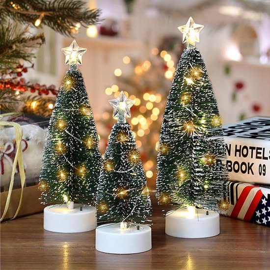 550x550-31329.jpg Unyqoos® Set van drie sfeervolle mini-kerstbomen met ledverlichting voor feestelijke decoratie