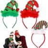 550x550-31333.jpg Unyqoos® Set van drie feestelijke kersthaarbanden voor kinderen en volwassenen