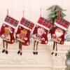 550x550-31346.jpg Unyqoos® Set van 4 Kerstsokken met Decoratieve Motieven voor Feestelijke Versiering