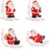 550x550-31361.jpg Unyqoos® Set van 12 miniatuur kerstfiguren voor creatieve kerstdecoratie
