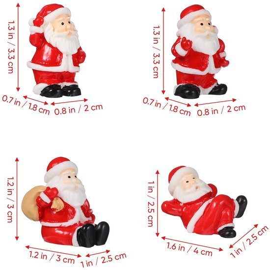 550x550-31361.jpg Unyqoos® Set van 12 miniatuur kerstfiguren voor creatieve kerstdecoratie