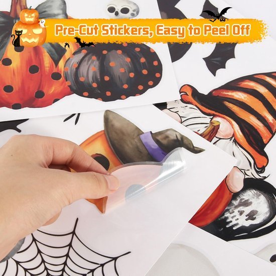 550x550-31365.jpg Unyqoos® Set van 8 Halloween Raamstickers voor Feestelijke Decoratie en Sfeer