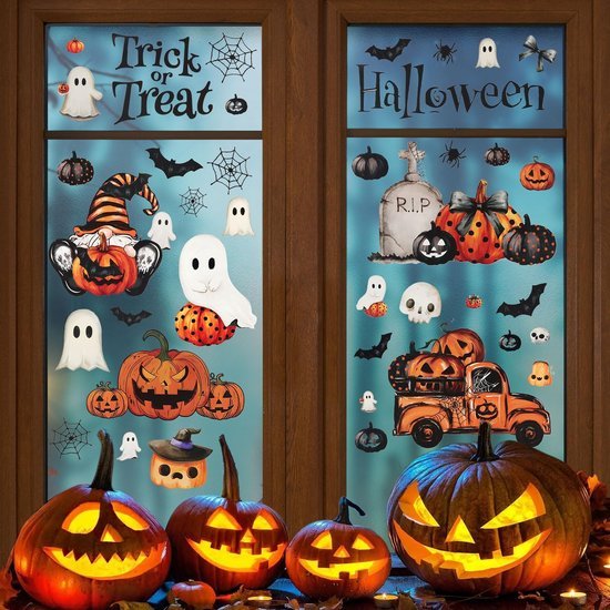 550x550-31369.jpg Unyqoos® Set van 8 Halloween Raamstickers voor Feestelijke Decoratie en Sfeer