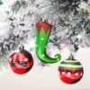 Unyqoos® 70-delige set kerstdecoraties in rood en wit voor feestelijke sfeer