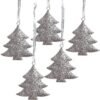 550x550-31395.jpg Unyqoos® Set van vijf zilverkleurige dennenboom hangers voor feestelijke kerstdecoratie