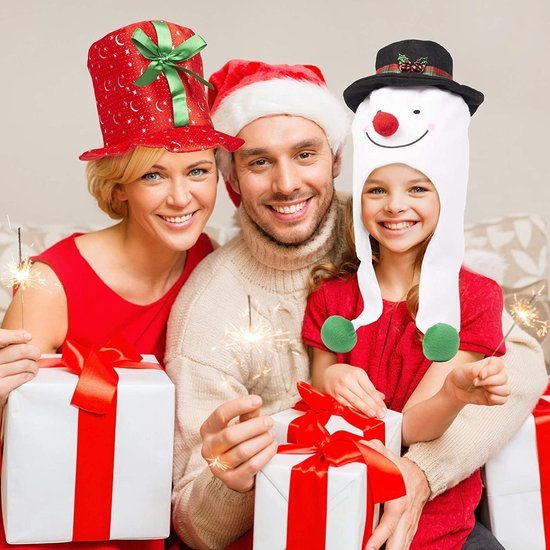 550x550-31402.jpg Unyqoos® Vijfdelige set feestelijke kerstmutsen voor kinderen en volwassenen