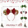 Unyqoos® Decoratieve Hoofdbanden Set van 4 voor Kerst, Feest en Cosplay