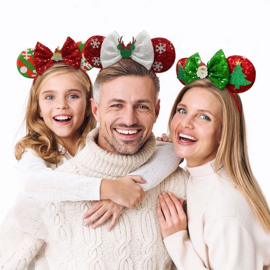 Unyqoos® Decoratieve Hoofdbanden Set van 4 voor Kerst, Feest en Cosplay