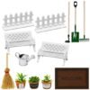 Unyqoos® Uitgebreid 13-delig Miniatuur Tuinset voor Poppenhuis en Decoratie
