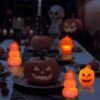 Unyqoos® Verlichte decoratieve pompoenlantaarns voor Halloween en herfstfeestversiering