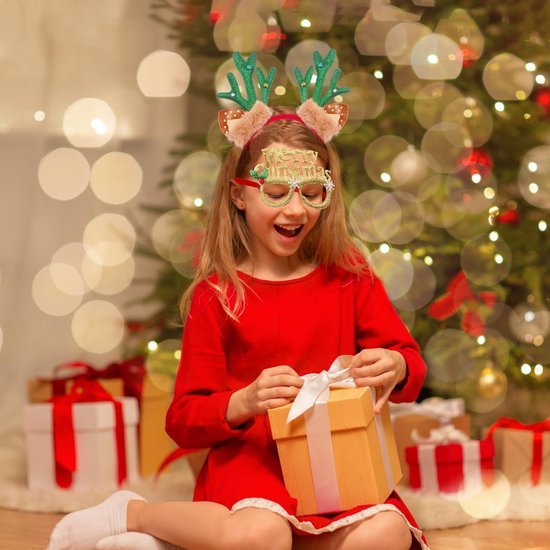 550x550-31488.jpg Unyqoos® Set van 20 feestelijke haaraccessoires en brillen voor kerstvieringen
