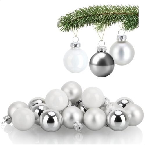 550x550-31503.jpg Unyqoos® Set van 20 elegante glazen mini-kerstballen voor sfeervolle boomdecoratie