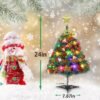550x550-31510.jpg Unyqoos® Kunstkerstboom van 60 cm met LED-verlichting en decoraties voor tafel