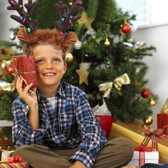 Unyqoos® Feestelijke LED Haarband met Rendiergewei voor Kerst en Cosplay