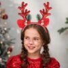 550x550-31533.jpg Unyqoos® Set van 2 feestelijke rendier haarbanden voor volwassenen en kinderen