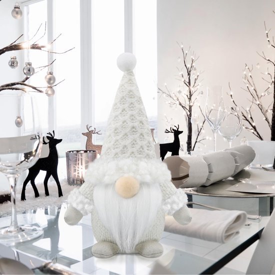 550x550-31565.jpg Unyqoos® Set van drie handgemaakte kerstkabouters voor sfeervolle kerstdecoratie